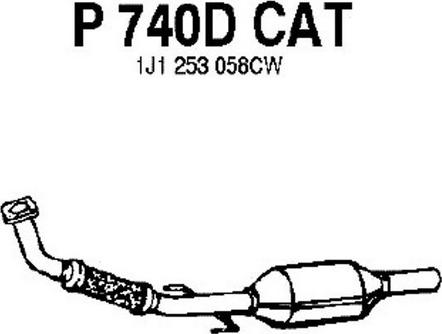Fenno P740DCAT - Katalizators autodraugiem.lv