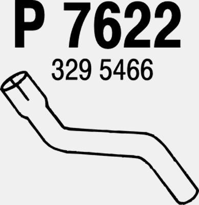 Fenno P7622 - Izplūdes caurule autodraugiem.lv