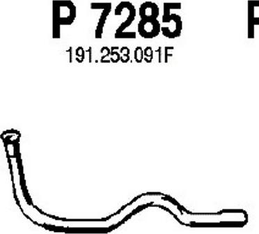 Fenno P7285 - Izplūdes caurule autodraugiem.lv