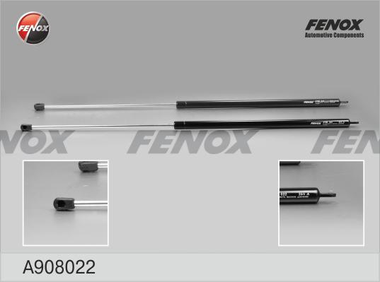 Fenox A908022 - Gāzes atspere, Motora pārsegs autodraugiem.lv