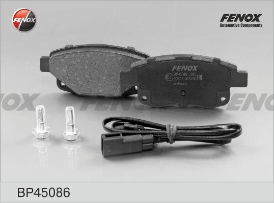 Fenox BP45086 - Bremžu uzliku kompl., Disku bremzes autodraugiem.lv