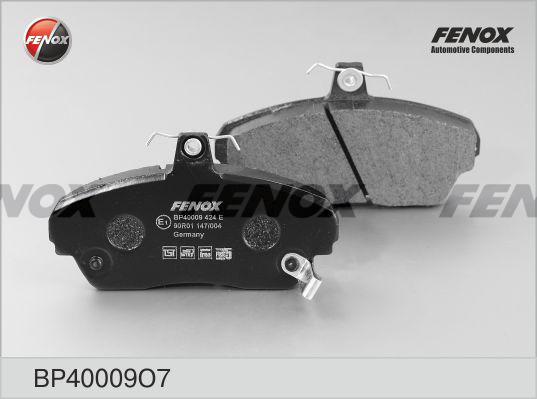 Fenox BP40009O7 - Bremžu uzliku kompl., Disku bremzes autodraugiem.lv