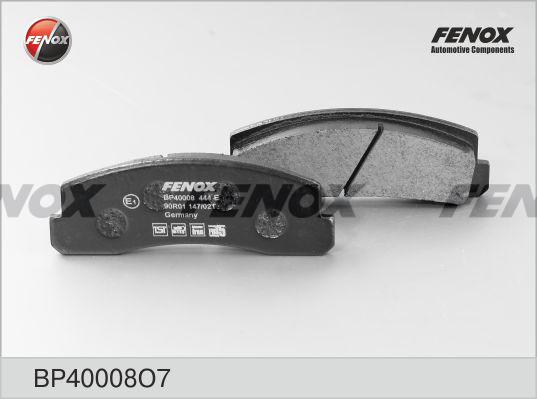 Fenox BP40008O7 - Bremžu uzliku kompl., Disku bremzes autodraugiem.lv