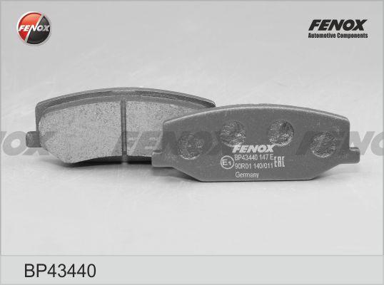 Fenox BP43440 - Bremžu uzliku kompl., Disku bremzes autodraugiem.lv