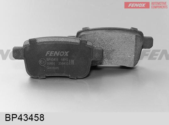 Fenox BP43458 - Bremžu uzliku kompl., Disku bremzes autodraugiem.lv