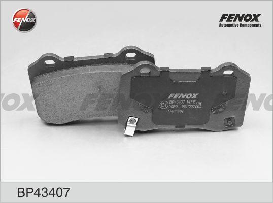 Fenox BP43407 - Bremžu uzliku kompl., Disku bremzes autodraugiem.lv