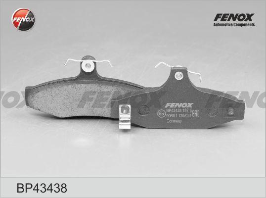Fenox BP43438 - Bremžu uzliku kompl., Disku bremzes autodraugiem.lv