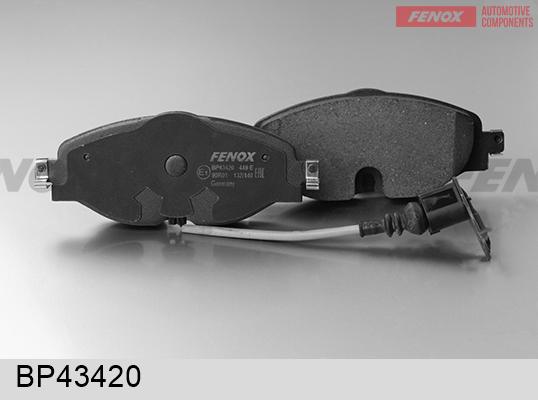 Fenox BP43420 - Bremžu uzliku kompl., Disku bremzes autodraugiem.lv
