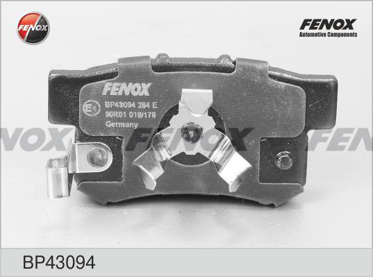 Fenox BP43094 - Bremžu uzliku kompl., Disku bremzes autodraugiem.lv