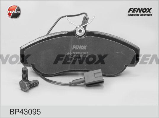 Fenox BP43095 - Bremžu uzliku kompl., Disku bremzes autodraugiem.lv