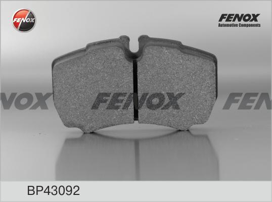 Fenox BP43092 - Bremžu uzliku kompl., Disku bremzes autodraugiem.lv