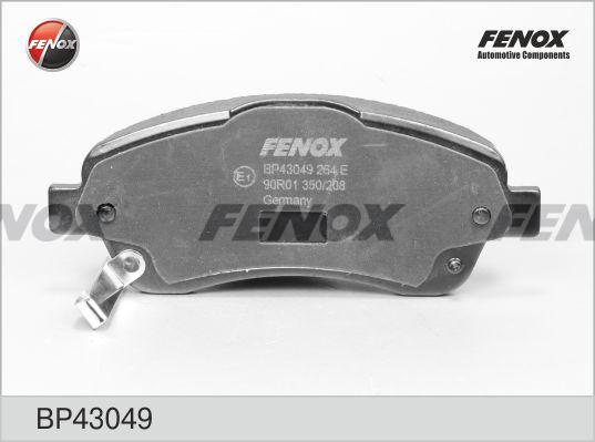 Fenox BP43049 - Bremžu uzliku kompl., Disku bremzes autodraugiem.lv