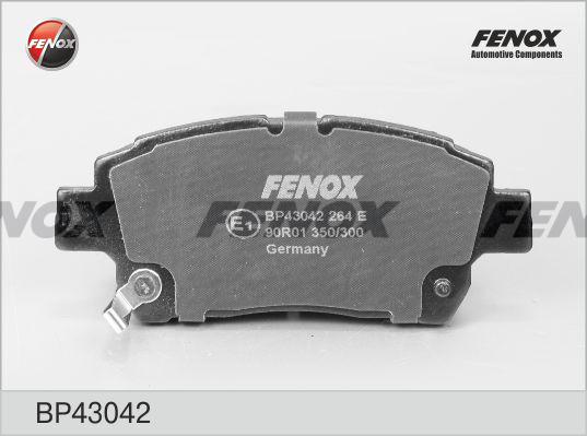Fenox BP43042 - Bremžu uzliku kompl., Disku bremzes autodraugiem.lv