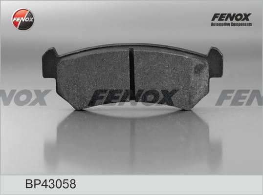 Fenox BP43058 - Bremžu uzliku kompl., Disku bremzes autodraugiem.lv