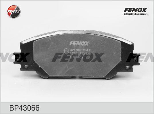 Fenox BP43066 - Bremžu uzliku kompl., Disku bremzes autodraugiem.lv