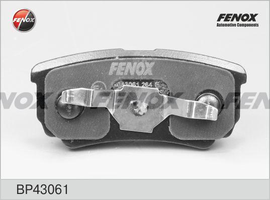 Fenox BP43061 - Bremžu uzliku kompl., Disku bremzes autodraugiem.lv