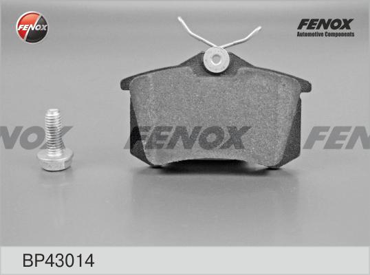 Fenox BP43014 - Bremžu uzliku kompl., Disku bremzes autodraugiem.lv