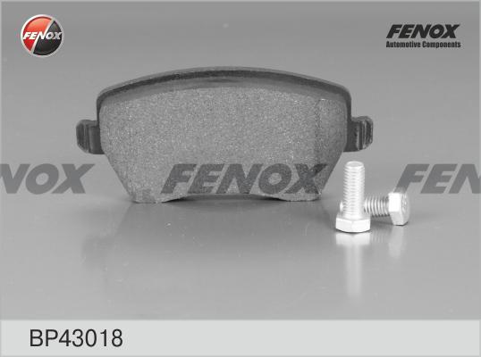 Fenox BP43018 - Bremžu uzliku kompl., Disku bremzes autodraugiem.lv