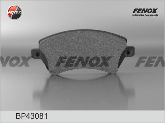 Fenox BP43081 - Bremžu uzliku kompl., Disku bremzes autodraugiem.lv