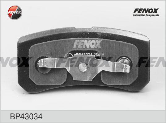 Fenox BP43034 - Bremžu uzliku kompl., Disku bremzes autodraugiem.lv