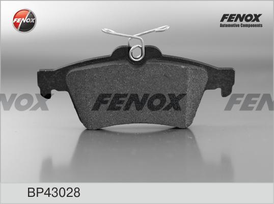 Fenox BP43028 - Bremžu uzliku kompl., Disku bremzes autodraugiem.lv