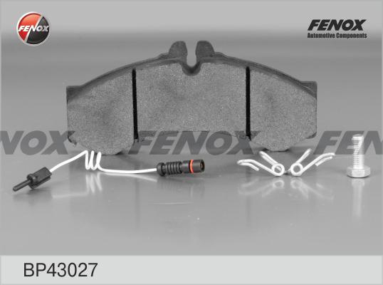 Fenox BP43027 - Bremžu uzliku kompl., Disku bremzes autodraugiem.lv