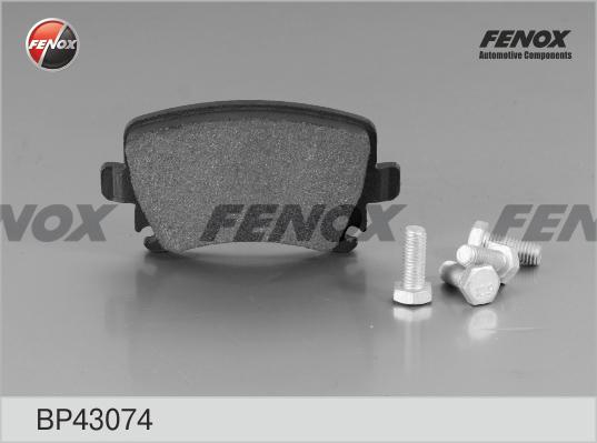 Fenox BP43074 - Bremžu uzliku kompl., Disku bremzes autodraugiem.lv