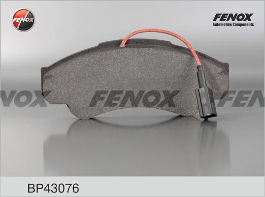 Fenox BP43076 - Bremžu uzliku kompl., Disku bremzes autodraugiem.lv