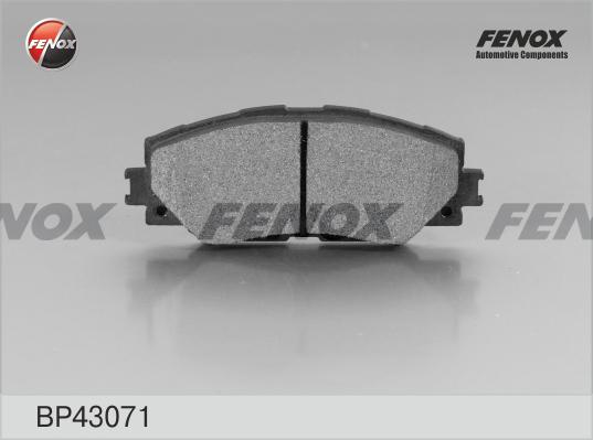 Fenox BP43071 - Bremžu uzliku kompl., Disku bremzes autodraugiem.lv
