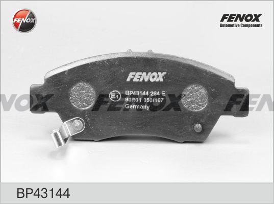 Fenox BP43144 - Bremžu uzliku kompl., Disku bremzes autodraugiem.lv