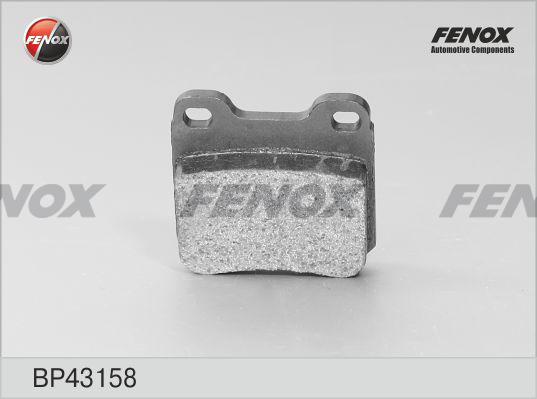 Fenox BP43158 - Bremžu uzliku kompl., Disku bremzes autodraugiem.lv