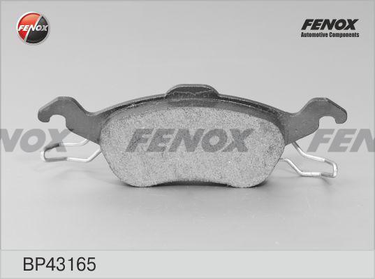 Fenox BP43165 - Bremžu uzliku kompl., Disku bremzes autodraugiem.lv