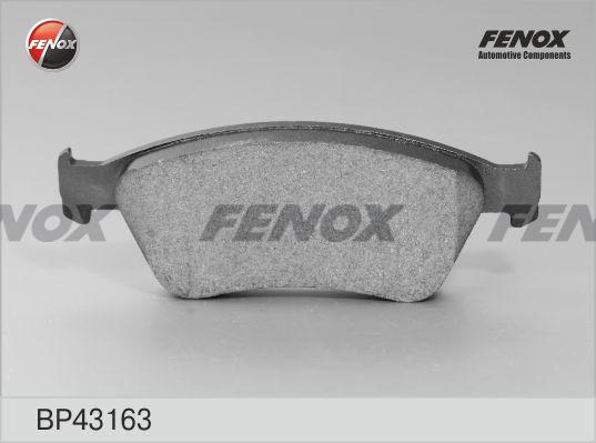 Fenox BP43163 - Bremžu uzliku kompl., Disku bremzes autodraugiem.lv