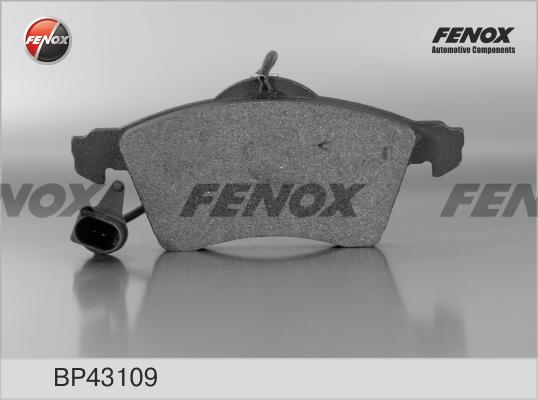 Fenox BP43109 - Bremžu uzliku kompl., Disku bremzes autodraugiem.lv