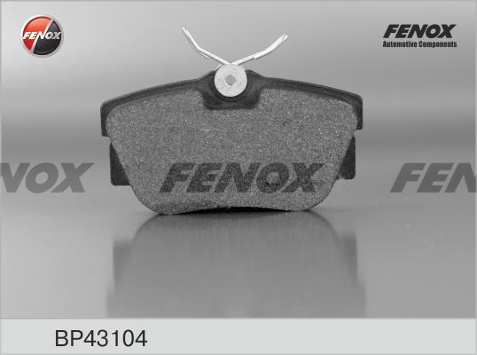 Fenox BP43104 - Bremžu uzliku kompl., Disku bremzes autodraugiem.lv
