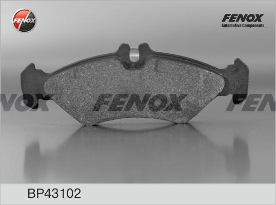 Fenox BP43102 - Bremžu uzliku kompl., Disku bremzes autodraugiem.lv