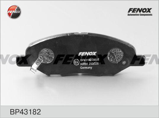Fenox BP43182 - Bremžu uzliku kompl., Disku bremzes autodraugiem.lv