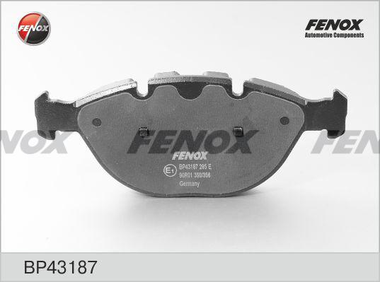 Fenox BP43187 - Bremžu uzliku kompl., Disku bremzes autodraugiem.lv