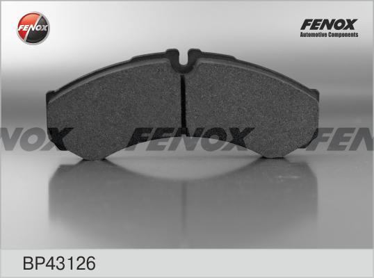Fenox BP43126 - Bremžu uzliku kompl., Disku bremzes autodraugiem.lv