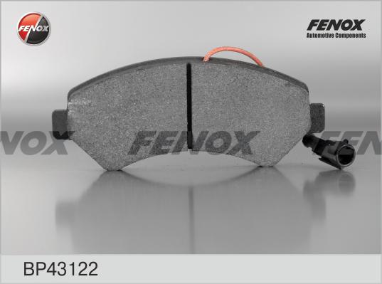 Fenox BP43122 - Bremžu uzliku kompl., Disku bremzes autodraugiem.lv