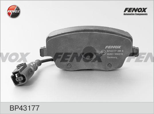 Fenox BP43177 - Bremžu uzliku kompl., Disku bremzes autodraugiem.lv