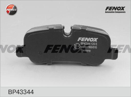 Fenox BP43344 - Bremžu uzliku kompl., Disku bremzes autodraugiem.lv