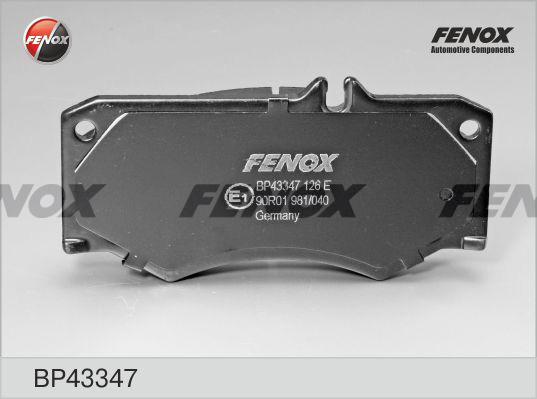 Fenox BP43347 - Bremžu uzliku kompl., Disku bremzes autodraugiem.lv
