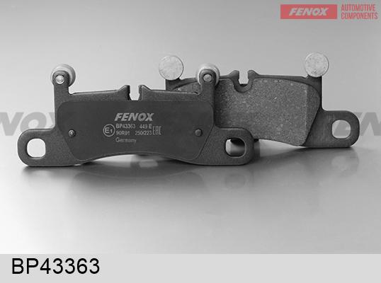Fenox BP43363 - Bremžu uzliku kompl., Disku bremzes autodraugiem.lv