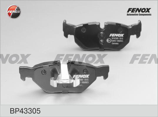 Fenox BP43305 - Bremžu uzliku kompl., Disku bremzes autodraugiem.lv