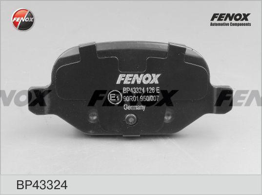 Fenox BP43324 - Bremžu uzliku kompl., Disku bremzes autodraugiem.lv