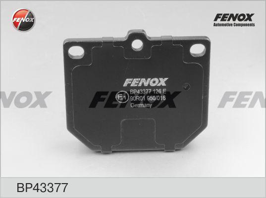 Fenox BP43377 - Bremžu uzliku kompl., Disku bremzes autodraugiem.lv