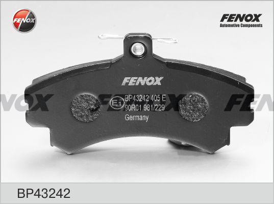 Fenox BP43242 - Bremžu uzliku kompl., Disku bremzes autodraugiem.lv