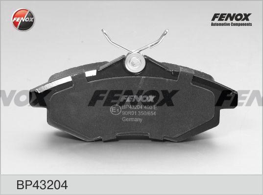 Fenox BP43204 - Bremžu uzliku kompl., Disku bremzes autodraugiem.lv