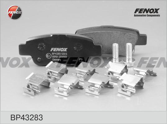 Fenox BP43283 - Bremžu uzliku kompl., Disku bremzes autodraugiem.lv